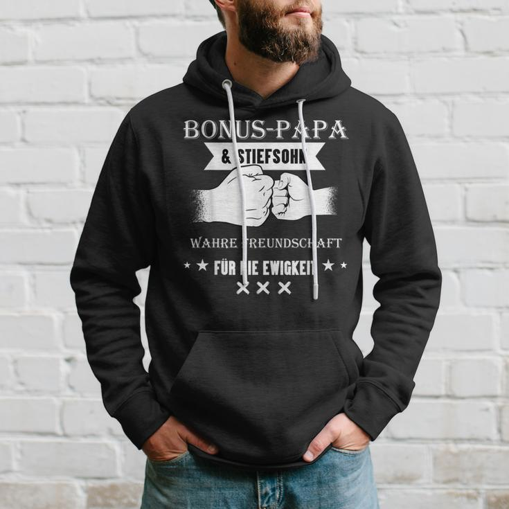 Bonus Papa Und Stepson True Friendship Für Die Eternity Kapuzenpullover Geschenke für Ihn