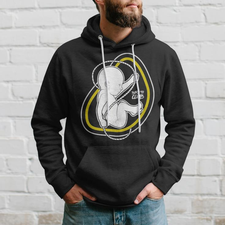 Born To Climb Rock Climbing Hoodie Gifts for Him