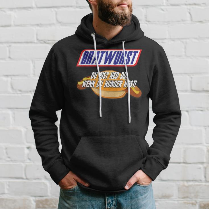 Bratwurst Du Bist Ned Du Wenn Du Hunger Hoodie Geschenke für Ihn