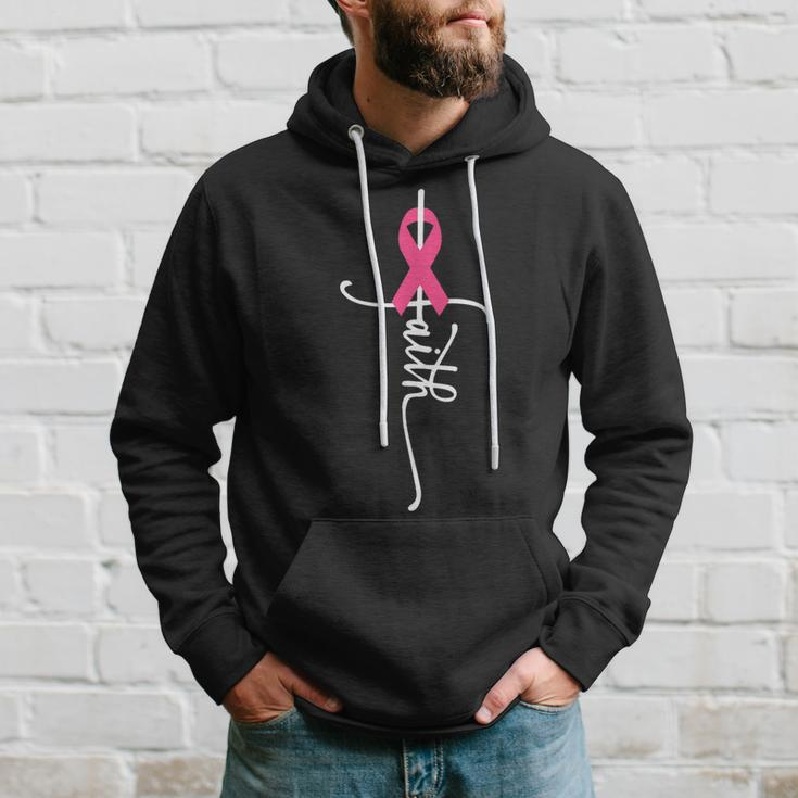 Breast Cancer Faith Breast Cancer Awareness Breast Cancer Hoodie Gifts for Him