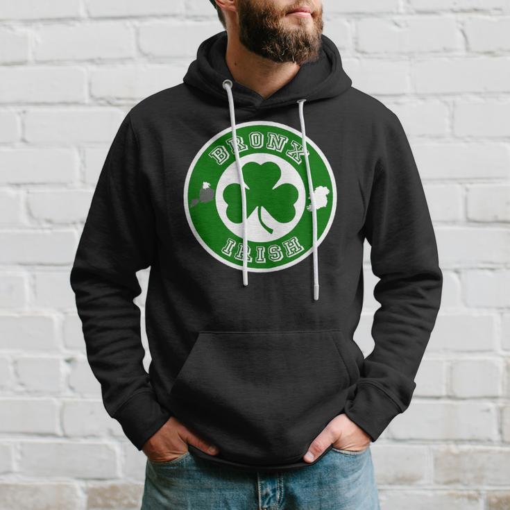 Bronx Nyc St Patrick's Paddys Day New York Irish Hoodie Gifts for Him