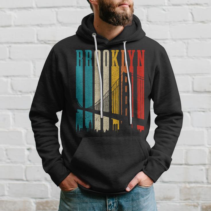 Brooklyn Bridge Vintage Ny Nyc Pride New York City Hoodie Gifts for Him