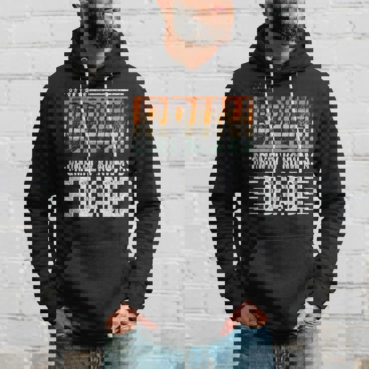 Bruh Formerly Known As Dad Fathers Day Dad Mens Hoodie Gifts for Him