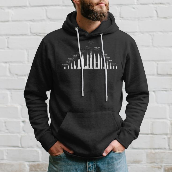 Burj Khalifa Dubai Skyscraper Highest Building Hoodie Gifts for Him