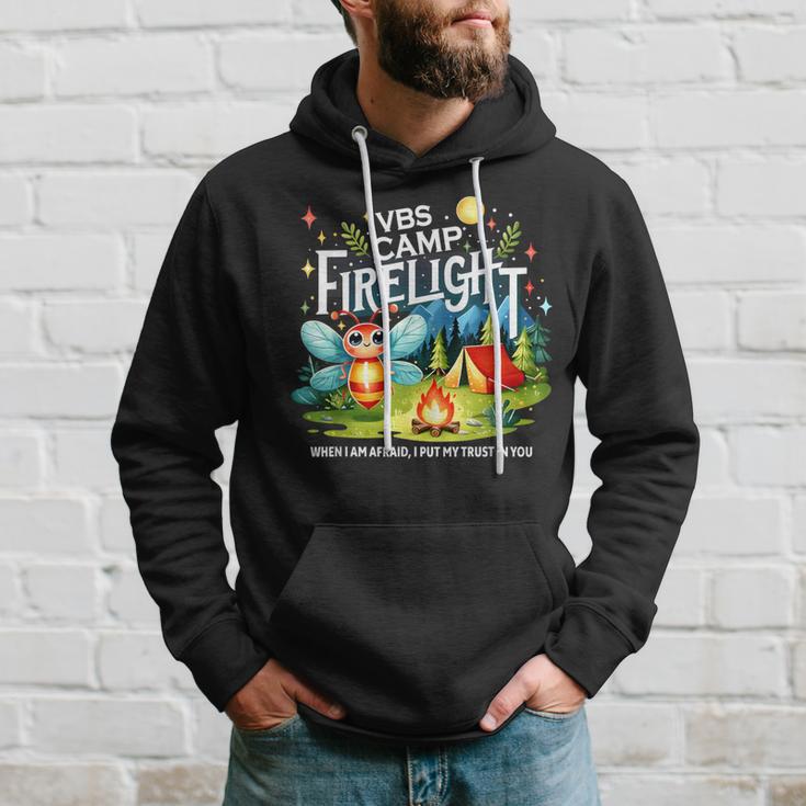 Camp Firelight Vbs Camp Vacation Bible School Firework 2024 Hoodie Gifts for Him