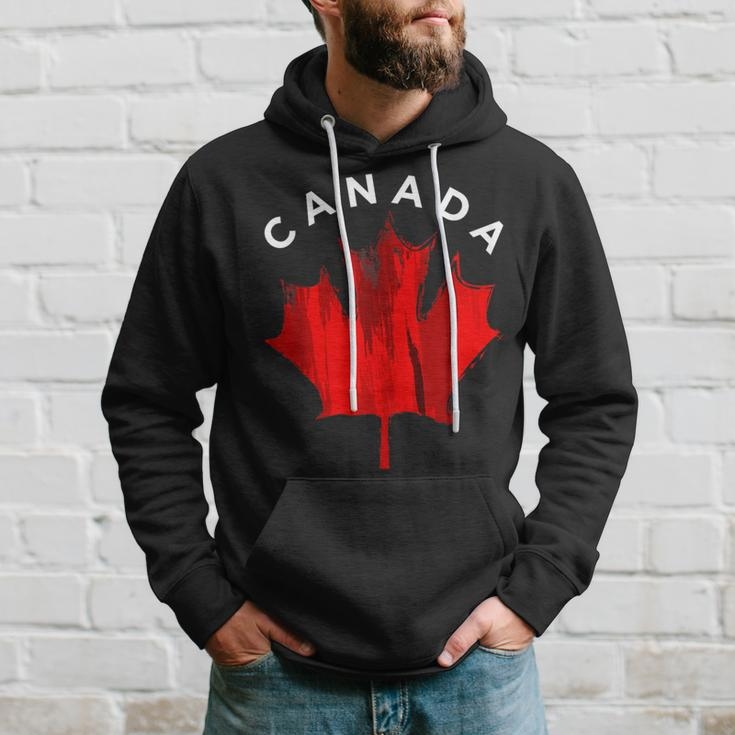 Canadian Idea Maple Leaf Canada Hoodie Gifts for Him
