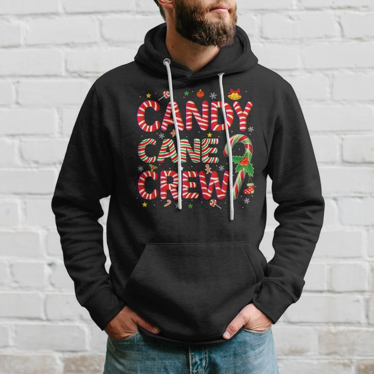 Candy Cane Crew Christmas Candy Lover Xmas Pajamas Hoodie Gifts for Him