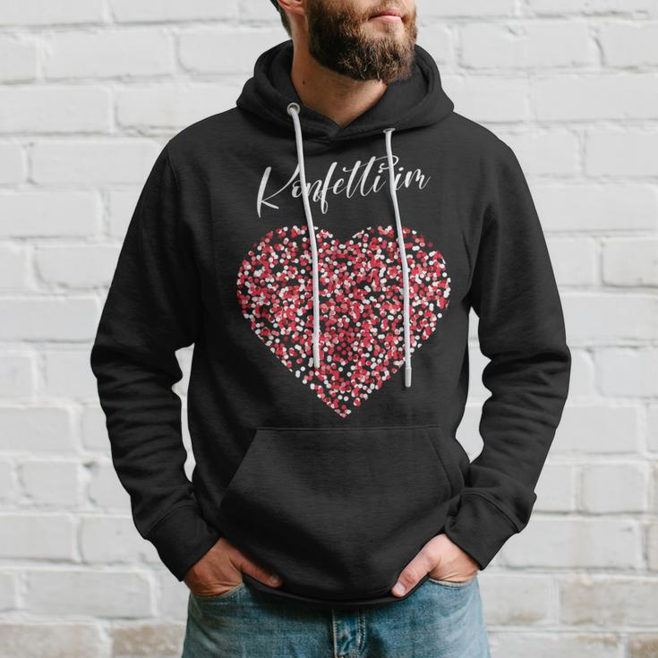 Carnival Costume Confetti Heart Hoodie Geschenke für Ihn