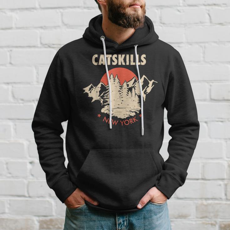 Catskills New York Ny Hiking MountainsHoodie Gifts for Him