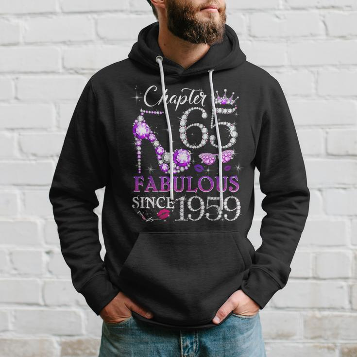 Chapter 65 Est 1959 65 Years Old 65Th Birthday Queen Hoodie Gifts for Him