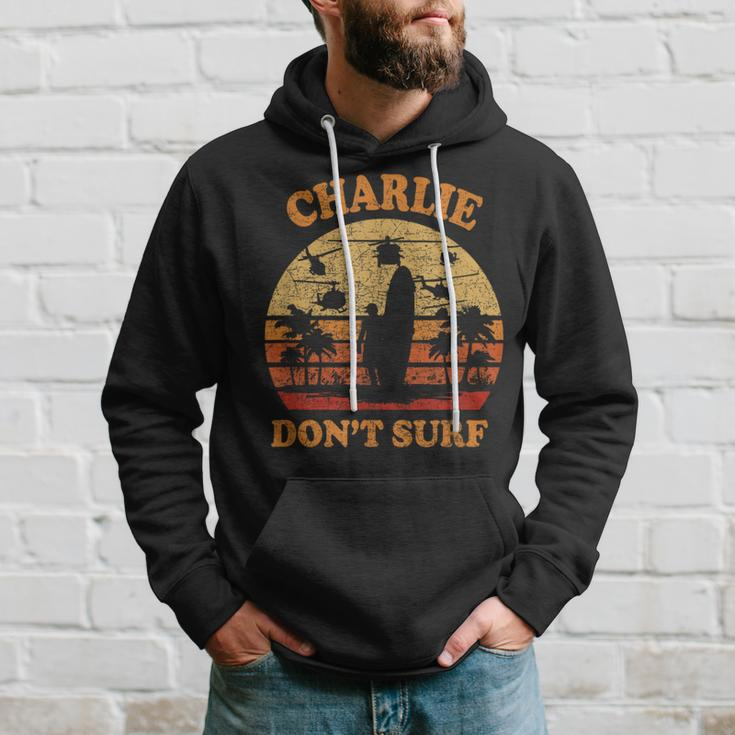 Charlie Surft Nicht Im Military Vietnam War Hoodie Geschenke für Ihn