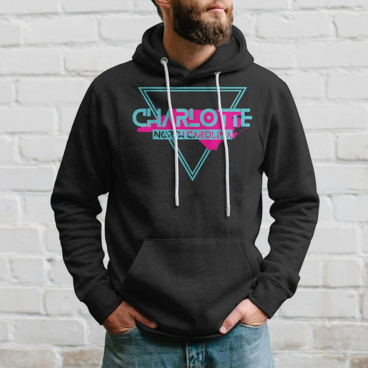 Charlotte North CarolinaTriangle Nc Souvenirs Hoodie Gifts for Him