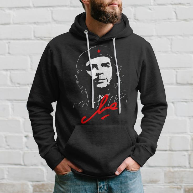 Che Guevara Cuba Rebel Signature Guerrilla Revolution Hoodie Geschenke für Ihn