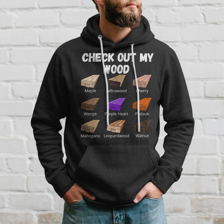 Check Out My Wood Woodworking Woodwork Carpenter Hoodie Gifts for Him