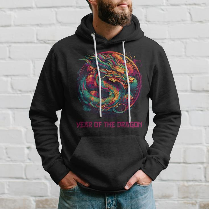 Chinese Dragon New Year 2024 Zodiac Year Of The Dragon 2024 Hoodie Gifts for Him