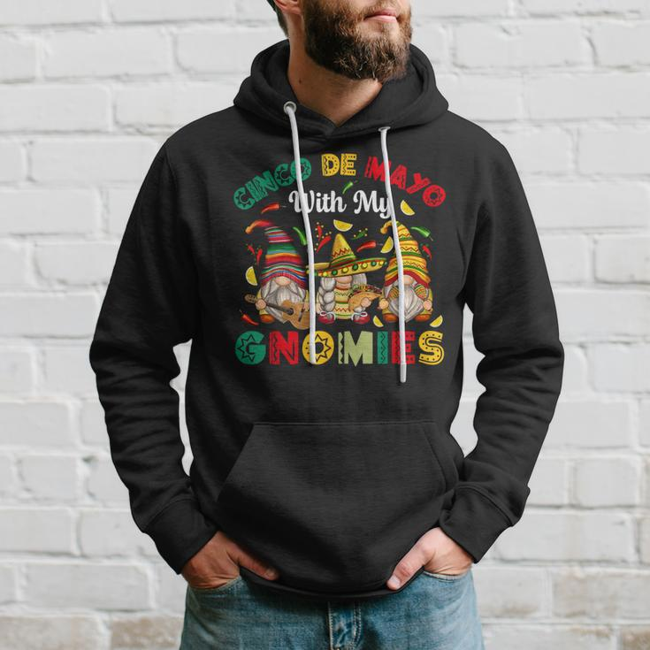 Cinco De Mayo With My Gnomies Mexican Fiesta Women Hoodie Gifts for Him