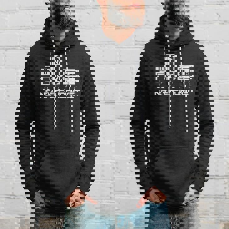 Cinta De Cassette De Audio Never Forget Sudadera Regalos para él