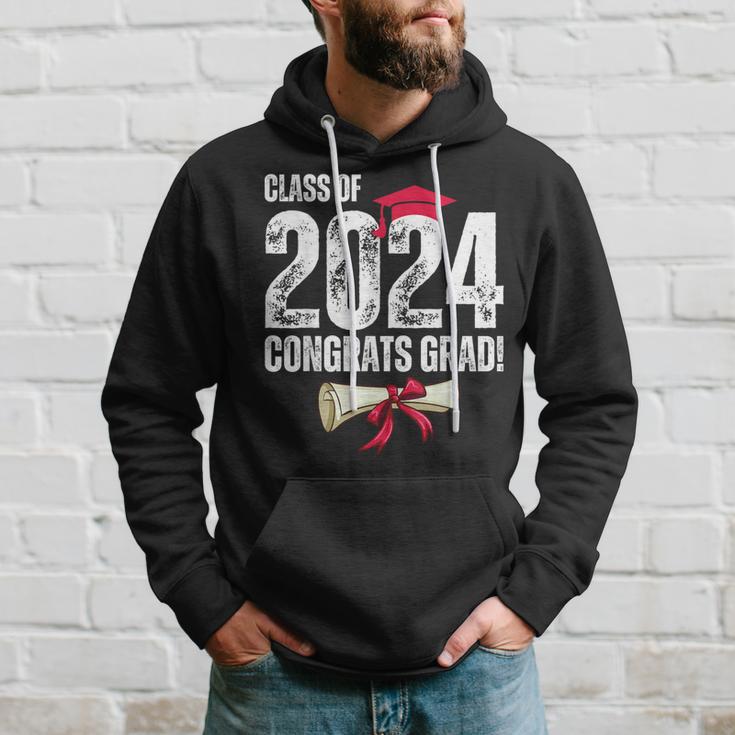 Class Of 2024 Congrats Grad Graduate Congratulations Hoodie Gifts for Him