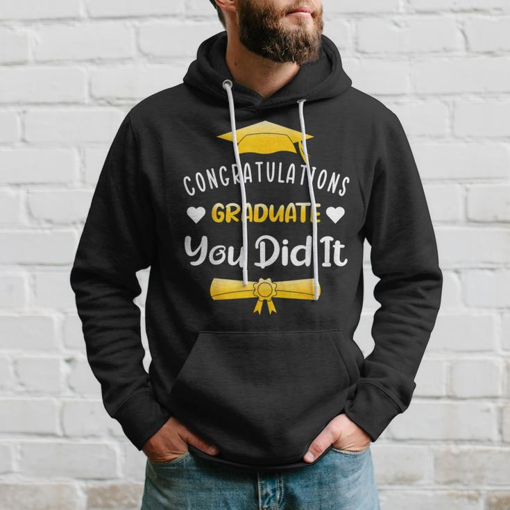 Class Of 2024 Graduate You Did It Congratulations Hoodie Gifts for Him