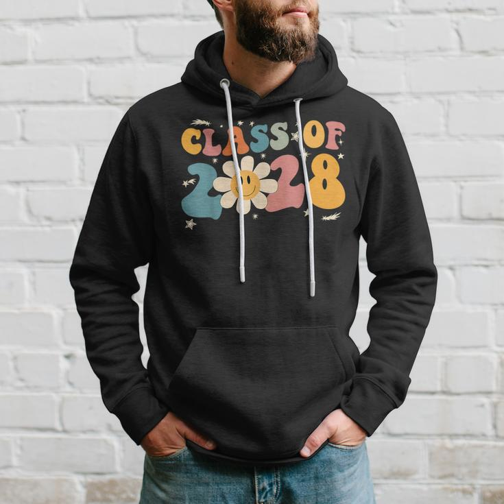 Class Of 2028 Grow With Me Graduation First Day Of School Hoodie Gifts for Him