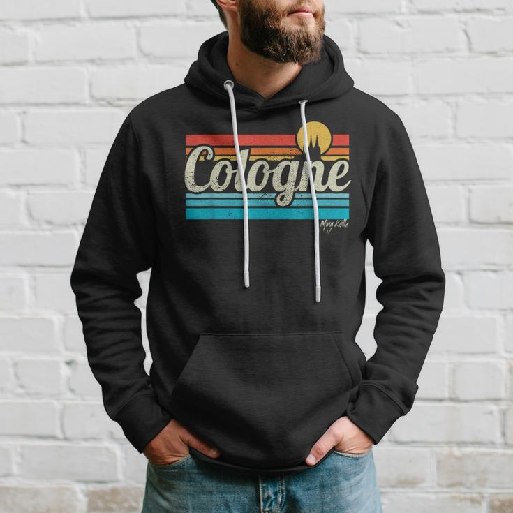 Cologne Lettering Cologne Retrointage Surfer Cologne Carnival Hoodie Geschenke für Ihn