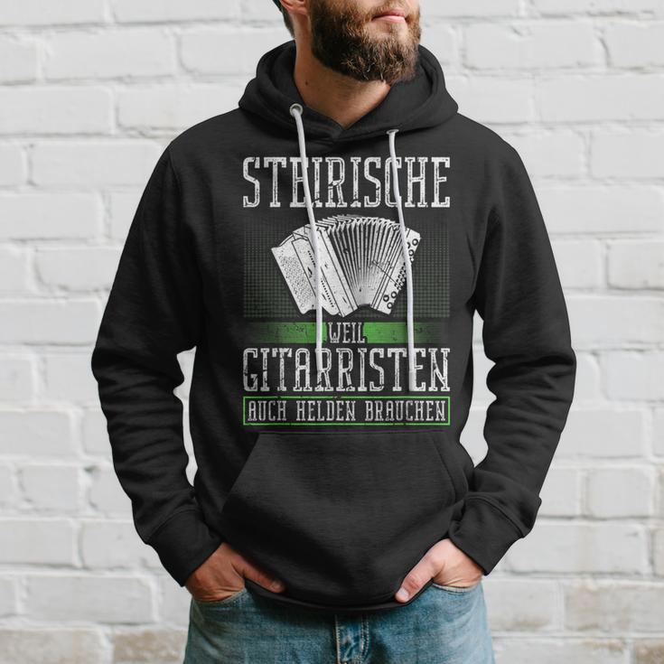 Concertina Styrian Harmonica Hoodie Geschenke für Ihn