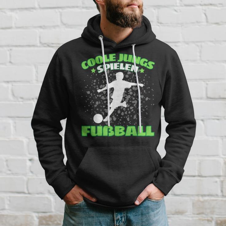 Cool Boys Spielen Fußball Football Kapuzenpullover Geschenke für Ihn