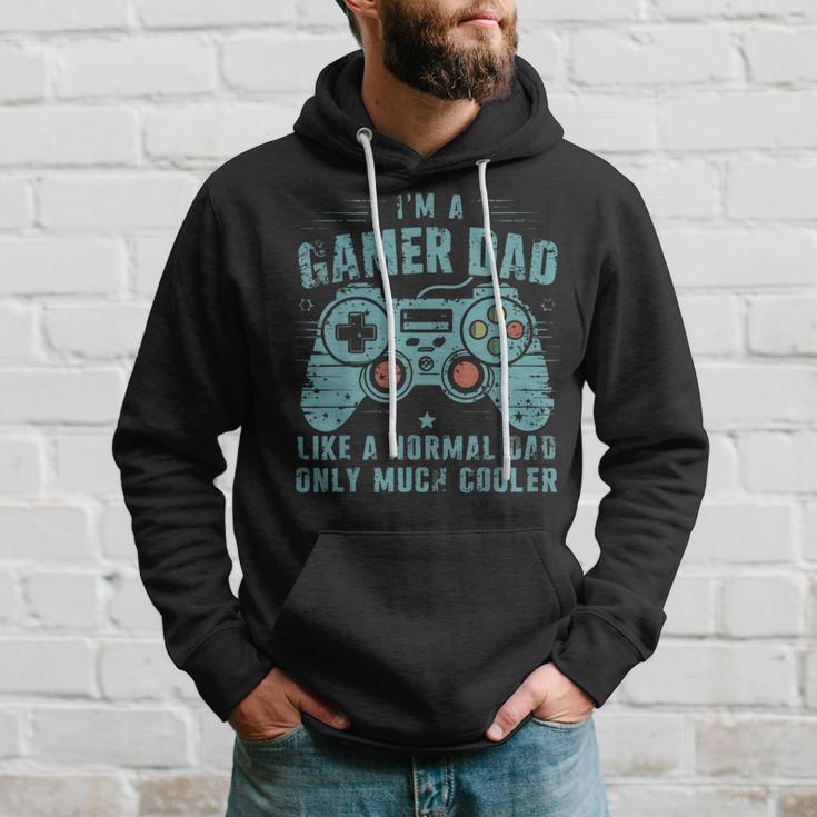 Cool Gamer Dad For Father Gaming Computer Video Gamers Hoodie Gifts for Him