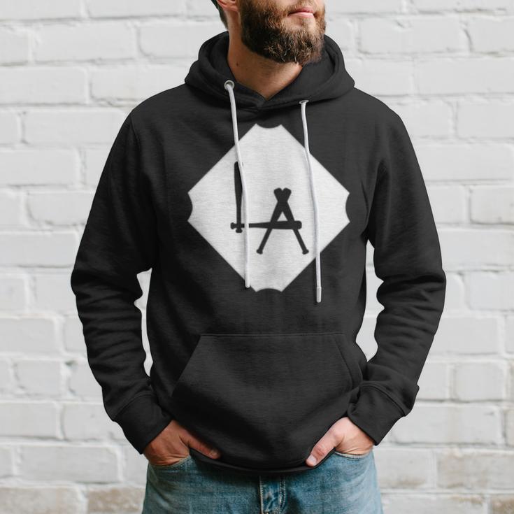 Cool Los Angeles Baseball La Sign Hoodie Gifts for Him