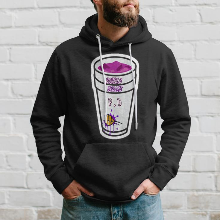 Cool Rapper Lean Double Cup Purple Dreams Hoodie Gifts for Him