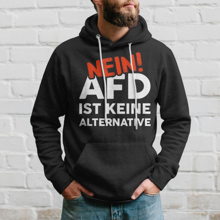 Cooles Mit Spruch Gegen Afd Rassismus Gewalt & Hass Kapuzenpullover Geschenke für Ihn