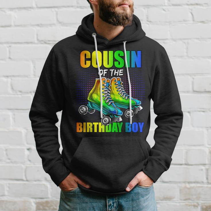 Cousin Birthday Boy Roller Skating Birthday Matching Family Hoodie Gifts for Him