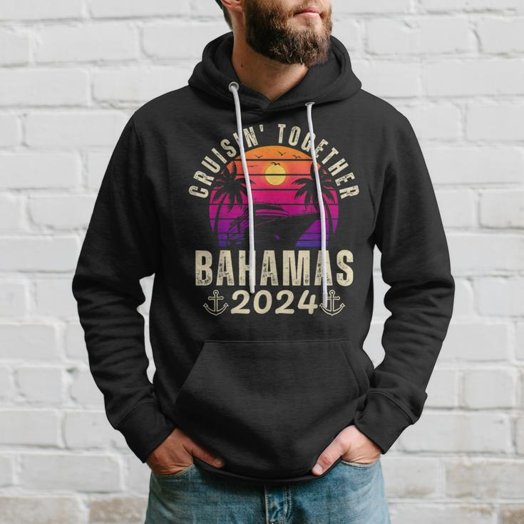 Cruisin Together Bahamas 2024 Family Vacation Caribbean Ship Hoodie Gifts for Him