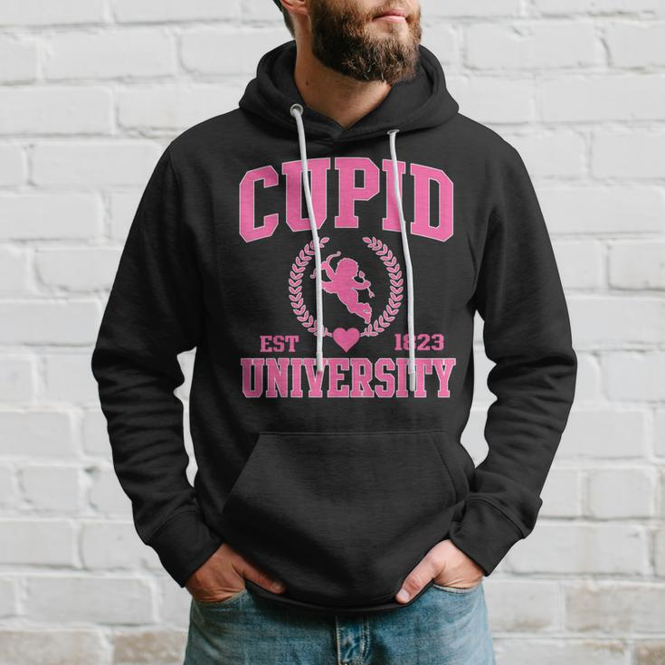 Cupid University Cute Valentine's Day Xoxo Hoodie Gifts for Him
