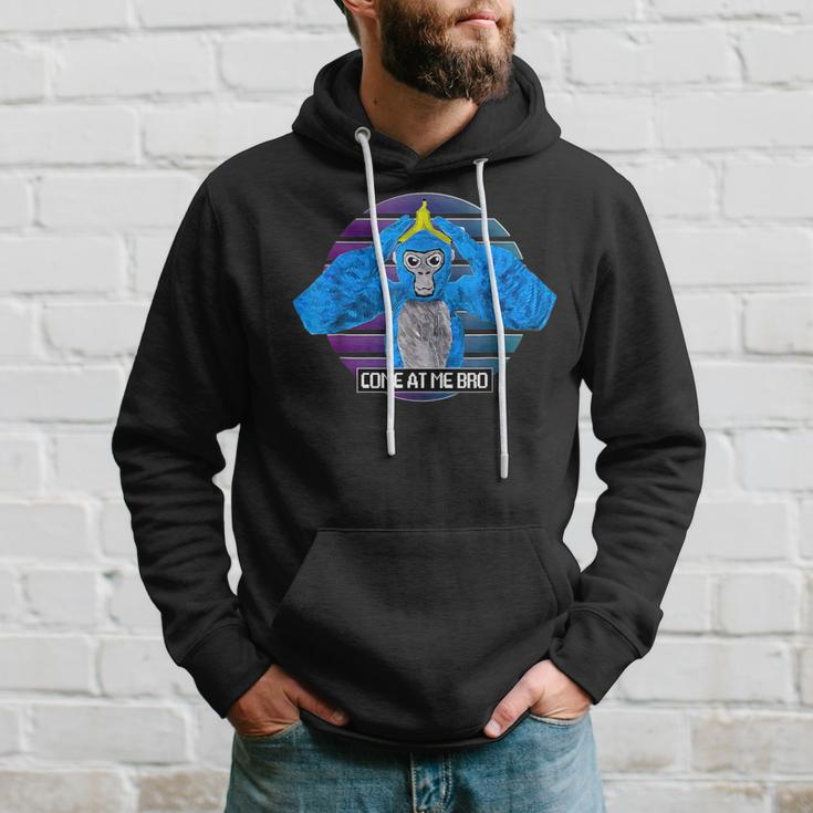 Cute Come At Me Bro Gorilla Gamer Monke Tag Vr Hoodie Gifts for Him