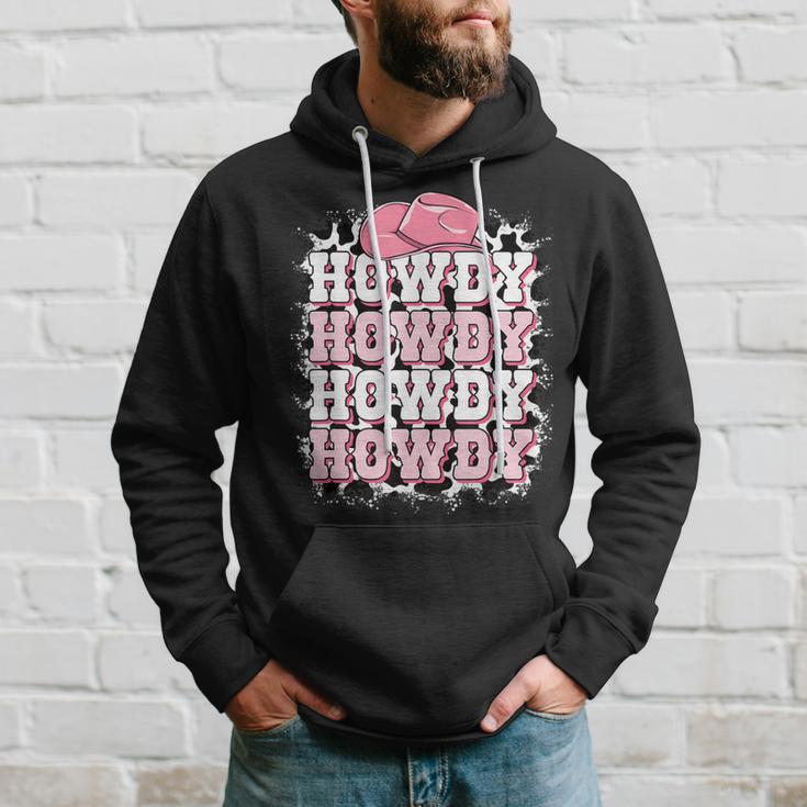 Cute Howdy Cow Print Western Country Cowgirl Texas Rodeo Hoodie Gifts for Him