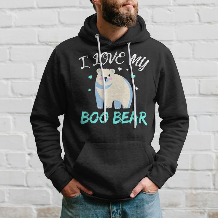 Cute Polar Bear I Love My Boo Bear Hoodie Gifts for Him