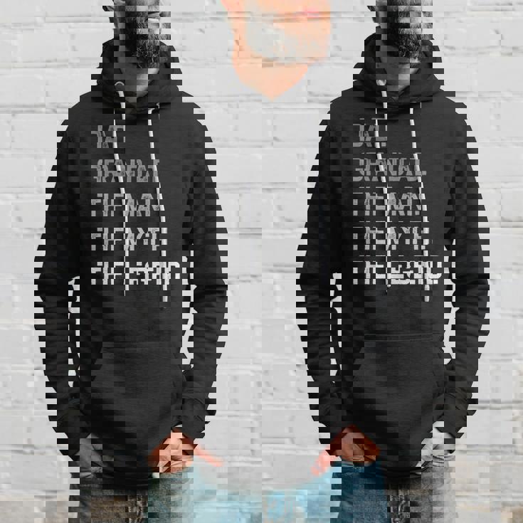 Dad Grandad The Man The Myth Legend Father’S Day Christmas Hoodie Gifts for Him