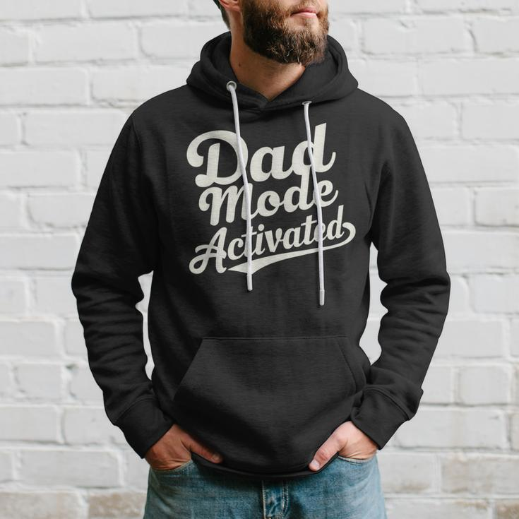 Dad Life Dad Mode Activated Quote Father's Day Dad Bod Hoodie Gifts for Him