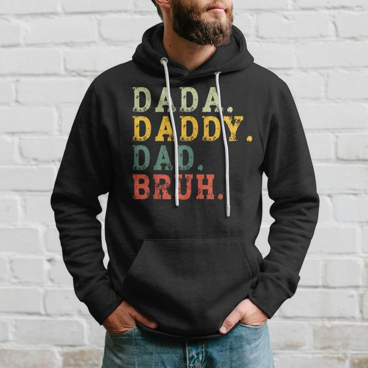 Dada Daddy Dad Bruh Husband Dad Father's Day Hoodie Gifts for Him