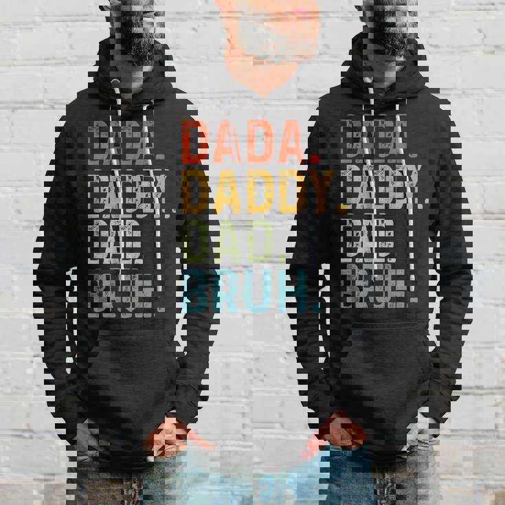 Dada Daddy Dad Bruh Husband Fathers Day Hoodie Gifts for Him