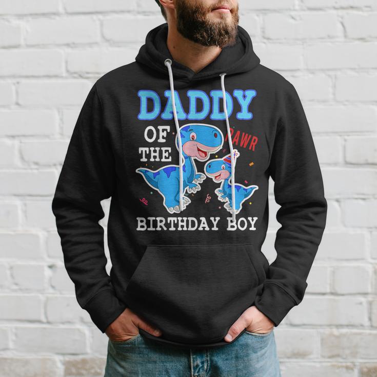 Daddy Dinosaur Dad Of The Birthday Boy Dad And Son Matching Hoodie Gifts for Him