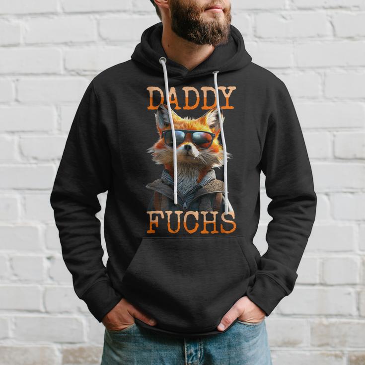 Daddy Fuchs Papa Dadatertag Fuchsbauater Füchse Kapuzenpullover Geschenke für Ihn