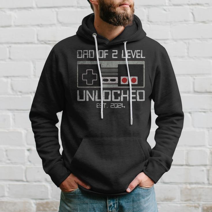 Daddy Wieder Nivellierte Bis Zu Papaon 2 Zwei Level Unlocked Gamer Kapuzenpullover Geschenke für Ihn