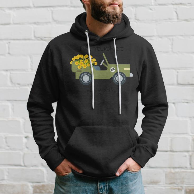 Daffodils Upon Daffodils Nantucket Getting Daffy Ack Hoodie Gifts for Him