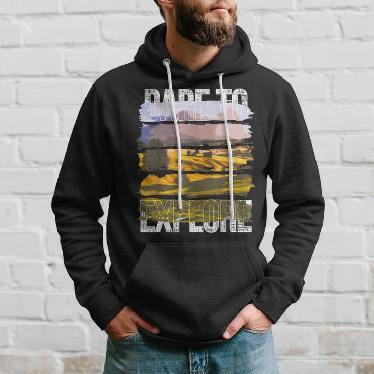 Dare To Explore Meadows Hoodie Gifts for Him