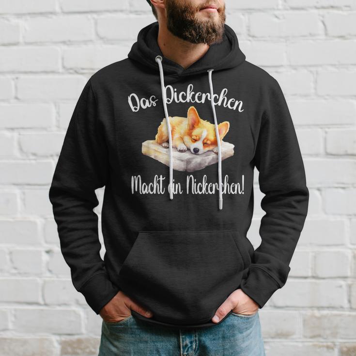 Das Dickerchen Macht Ein Nap Corgi Pyjamas Dog Hoodie Geschenke für Ihn