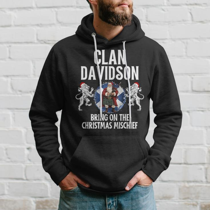 Davidson Clan Christmas Scottish Family Name Party Hoodie Gifts for Him