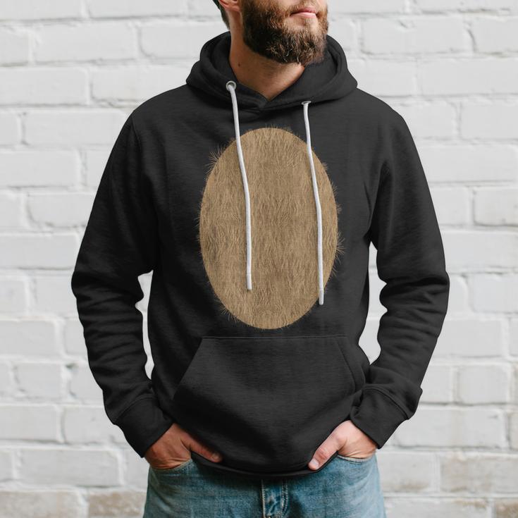 Deer Bear Fuzzy Hairy Belly Costume Hoodie Gifts for Him