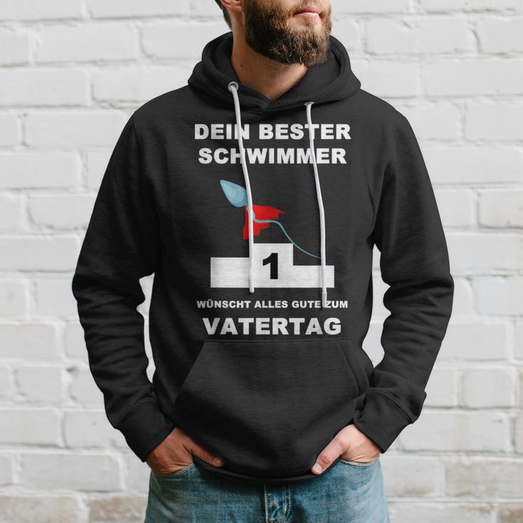 Dein Bester Schwimmer Wünscht Alles Gute Zum Fathertag S Hoodie Geschenke für Ihn